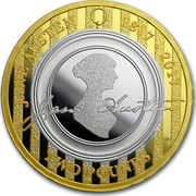 UK Two Pounds Jane Austen 2017 JANE AUSTEN 1817 - 2017 JANE AUSTEN TWO POUNDS DME coin reverse