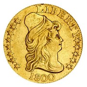 USA Half eagle Liberty Cap - Five Dollars 1800 KM# 28 LIBERTY coin obverse USA Half eagle Liberty Cap - Five Dollars 1800 KM# 28 LIBERTY coin obverse
