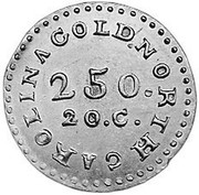 USA 5 Dollars (1831-42) KM# 99.2 Christopher Bechtler (North Carolina) NORTH CAROLINA GOLD. coin reverse USA 5 Dollars (1831-42) KM# 99.2 Christopher Bechtler (North Carolina) NORTH CAROLINA GOLD. coin reverse
