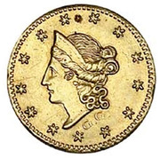 USA Half Dol Liberty (Round) 1853 KM# 11.4 G.G. coin obverse USA Half Dol Liberty (Round) 1853 KM# 11.4 G.G. coin obverse