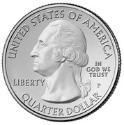 USA Quarter Dollar Great Smokey Mountains National Park 2014 S KM# 566a UNITED STATES OF AMERICA IN GOD WE TRUST LIBERTY QUARTER DOLLAR S coin obverse