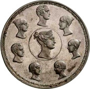 Russia 1-1/2 Roubles - 10 Zlotych Imperial Family 1836 C# 172.4 - coin reverse Russia 1-1/2 Roubles - 10 Zlotych Imperial Family 1836 C# 172.4 - coin reverse