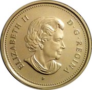 Canada 25 Cents Montreal Canadiens 2006 P Prooflike KM# 575 ELIZABETH II D∙G∙REGINA P coin obverse Canada 25 Cents Montreal Canadiens 2006 P Prooflike KM# 575 ELIZABETH II D∙G∙REGINA P coin obverse