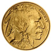 USA $5 American Buffalo 2008 W KM# 411 LIBERTY W 2008 coin obverse USA $5 American Buffalo 2008 W KM# 411 LIBERTY W 2008 coin obverse