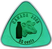 Canada 50 Cents Milk Delivery 2008 Proof KM# 778 CANADA 2008 50 CENTS coin reverse