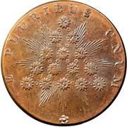 USA Cent 1793 KM# Tn70.3 Kentucky Tokens E PLURIBUS UNUM coin reverse USA Cent 1793 KM# Tn70.3 Kentucky Tokens E PLURIBUS UNUM coin reverse