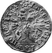 Russia Ducat Pyotr I Trade Coinage (1702) KM# 107 coin reverse Russia Ducat Pyotr I Trade Coinage (1702) KM# 107 coin reverse