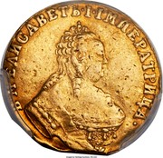 Russia Ducat Elizaveta 1751 МАР 13 (MAR. 13) C# 30.2 Б∙М∙ЕЛИСАВЕТЪ∙I∙ ІМПЕРАТРИЦА∙ coin obverse Russia Ducat Elizaveta 1751 МАР 13 (MAR. 13) C# 30.2 Б∙М∙ЕЛИСАВЕТЪ∙I∙ ІМПЕРАТРИЦА∙ coin obverse