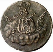 Russia Kopek 1757 C# 3.6 Empire Standard Coinage EP coin reverse Russia Kopek 1757 C# 3.6 Empire Standard Coinage EP coin reverse