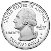 USA Quarter Dollar Mount Rushmore National Memorial 2013 S KM# 546 UNITED STATES OF AMERICA QUARTER DOLLAR LIBERTY IN GOD WE TRUST coin obverse USA Quarter Dollar Mount Rushmore National Memorial 2013 S KM# 546 UNITED STATES OF AMERICA QUARTER DOLLAR LIBERTY IN GOD WE TRUST coin obverse