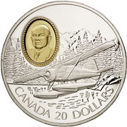 Canada 20 Dollars De Havilland Beaver 1991 Proof KM# 197 CANADA 20 DOLLARS PM coin reverse Canada 20 Dollars De Havilland Beaver 1991 Proof KM# 197 CANADA 20 DOLLARS PM coin reverse