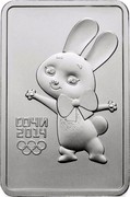 Russia 3 Roubles Sochi 2014 Olympic Mascots - The Hare 2013 Y# 1502 СОЧИ 2014 coin reverse Russia 3 Roubles Sochi 2014 Olympic Mascots - The Hare 2013 Y# 1502 СОЧИ 2014 coin reverse
