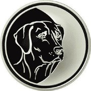 Russia 3 Roubles Year of the Dog 2006 Proof Y# 1040 - coin reverse