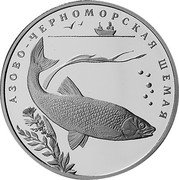 Russia Two Roubles Shemaya-Fish 2008 Proof Y# 980 АЗОВО-ЧЕРНОМОРСКАЯ ШЕМАЯ coin reverse Russia Two Roubles Shemaya-Fish 2008 Proof Y# 980 АЗОВО-ЧЕРНОМОРСКАЯ ШЕМАЯ coin reverse