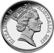 Australia 1 Cent Decimal designs in perspective 2017 Proof ELIZABETH II AUSTRALIA 2017 RDM coin obverse Australia 1 Cent Decimal designs in perspective 2017 Proof ELIZABETH II AUSTRALIA 2017 RDM coin obverse