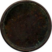 UK 1 D Royal Irish Regiment Institutions Token ND - coin reverse UK 1 D Royal Irish Regiment Institutions Token ND - coin reverse