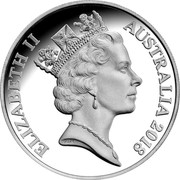 Australia 2 Cents Decimal designs in perspective 2018 ELIZABETH II AUSTRAIA 2017 RDM coin obverse Australia 2 Cents Decimal designs in perspective 2018 ELIZABETH II AUSTRAIA 2017 RDM coin obverse