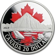 Canada 20 Dollars Arctic Coast 2017 CANADA 20 DOLLARS 2017 EA coin reverse Canada 20 Dollars Arctic Coast 2017 CANADA 20 DOLLARS 2017 EA coin reverse