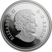 Canada 20 Dollars Atlantic Coast 2017 ELIZABETH II D G REGINA coin obverse Canada 20 Dollars Atlantic Coast 2017 ELIZABETH II D G REGINA coin obverse