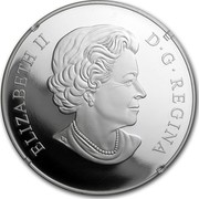 Canada 20 Dollars Bejeweled Bugs - Butterfly 2017 ELIZABETH II D. G. REGINA coin obverse Canada 20 Dollars Bejeweled Bugs - Butterfly 2017 ELIZABETH II D. G. REGINA coin obverse