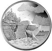 Canada 20 Dollars National Parks - Mingan Archipelago 2005 KM# 563 PL coin reverse Canada 20 Dollars National Parks - Mingan Archipelago 2005 KM# 563 PL coin reverse