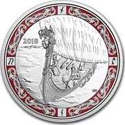Canada 20 Dollars Norse Figureheads - Viking Voyage 2018 2018 coin reverse Canada 20 Dollars Norse Figureheads - Viking Voyage 2018 2018 coin reverse