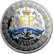 Canada 20 Dollars Platinum Celebration 2017 20 DOLLARS CANADA coin reverse Canada 20 Dollars Platinum Celebration 2017 20 DOLLARS CANADA coin reverse