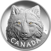 Canada 250 Dollars In the Eyes of the Timber Wolf 2017 CANADA coin reverse Canada 250 Dollars In the Eyes of the Timber Wolf 2017 CANADA coin reverse