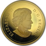 Canada 2500 Dollars Sugar Maple Majesty 2018 ELIZABETH II D. G. REGINA coin obverse