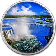 Canada 30 Dollars Fireworks At the Falls 2018 TB coin reverse Canada 30 Dollars Fireworks At the Falls 2018 TB coin reverse