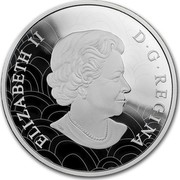 Canada 30 Dollars The Great Horned Owl 2018 ELIZABETH II D G REGINA coin obverse Canada 30 Dollars The Great Horned Owl 2018 ELIZABETH II D G REGINA coin obverse