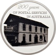 Australia 5 Dollars 200 Years of Postal Services in Australia 2009 Proof 200 years OF POSTAL SERVICES IN AUSTRALIA coin reverse Australia 5 Dollars 200 Years of Postal Services in Australia 2009 Proof 200 years OF POSTAL SERVICES IN AUSTRALIA coin reverse