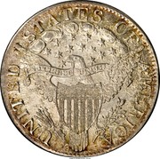USA 5 Dollars (Capped Bust (Mule Pattern)) UNITED STATES OF AMERICA E PLURIBUS UNUM coin reverse