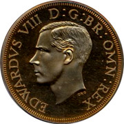 UK Crown 1937 Pre-Decimal coinage EDWARDVS VIII D:G:BR:OMN:REX DRO coin obverse UK Crown 1937 Pre-Decimal coinage EDWARDVS VIII D:G:BR:OMN:REX DRO coin obverse