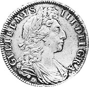 UK ½ Crown William III 1701 KM# 492.4 GVLIELMVS III DEI GRA coin obverse UK ½ Crown William III 1701 KM# 492.4 GVLIELMVS III DEI GRA coin obverse