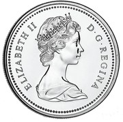 Canada Dollar Library of Parliament 1976 Specimen KM# 106 ELIZABETH II D ∙ G ∙ REGINA coin obverse Canada Dollar Library of Parliament 1976 Specimen KM# 106 ELIZABETH II D ∙ G ∙ REGINA coin obverse