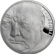 UK Five Pounds 50th Anniversary of the death of Sir Winston Churchill (Piedfort) 2015 British Royal Mint Proof CHURCHILL coin reverse UK Five Pounds 50th Anniversary of the death of Sir Winston Churchill (Piedfort) 2015 British Royal Mint Proof CHURCHILL coin reverse