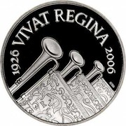UK Five Pounds Vivat Regina Piedfort 2006 Proof KM# 1062c 1926 VIVAT REGINA 2006 R DSW coin reverse UK Five Pounds Vivat Regina Piedfort 2006 Proof KM# 1062c 1926 VIVAT REGINA 2006 R DSW coin reverse