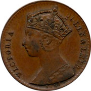 UK Half Farthing Lauer Model Half Farthings Victoria 1887 VICTORIA QUEEN & EMPR coin obverse UK Half Farthing Lauer Model Half Farthings Victoria 1887 VICTORIA QUEEN & EMPR coin obverse