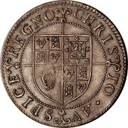 UK VI Pence Charles I 1631-1632 . AV SPICE REGNO CHRIS TO coin reverse UK VI Pence Charles I 1631-1632 . AV SPICE REGNO CHRIS TO coin reverse
