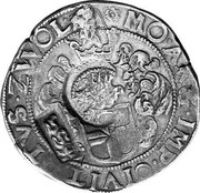 Russia Yefimok 1 Ruble 1655 KM# 428 1655 MO ARG IMP CIVIT TVS ZWOL coin obverse Russia Yefimok 1 Ruble 1655 KM# 428 1655 MO ARG IMP CIVIT TVS ZWOL coin obverse