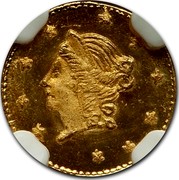 USA 1/2 Dollar Liberty (Round) 1854 12 stars KM# 11.6 coin obverse USA 1/2 Dollar Liberty (Round) 1854 12 stars KM# 11.6 coin obverse