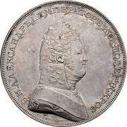 Russia 1 Rouble Alexander I - Pattern (Novodel) 1807 St. Petersburg Mint Б.М. АЛЕКСАНДРЪ I. ИМПЕРАТОРЪ ИСАМОДЕР. ВСЕРОСС. LEBERECHT F. coin obverse Russia 1 Rouble Alexander I - Pattern (Novodel) 1807 St. Petersburg Mint Б.М. АЛЕКСАНДРЪ I. ИМПЕРАТОРЪ ИСАМОДЕР. ВСЕРОСС. LEBERECHT F. coin obverse