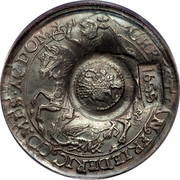 Russia 1 Yefimok Countermarked over Mansfeld-Eigentliche-Hinterort Taler 1649 1655  1655 CHRISTIAN FRIHDERIC COMES ACDOM coin obverse Russia 1 Yefimok Countermarked over Mansfeld-Eigentliche-Hinterort Taler 1649 1655  1655 CHRISTIAN FRIHDERIC COMES ACDOM coin obverse