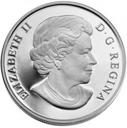 Canada 10 Dollars HMS Shannon 2012 Proof KM# 1249 ELIZABETH II D ∙ G ∙ REGINA coin obverse Canada 10 Dollars HMS Shannon 2012 Proof KM# 1249 ELIZABETH II D ∙ G ∙ REGINA coin obverse