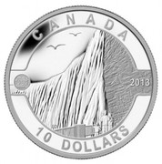 Canada 10 Dollars Niagara Falls 2013 Proof KM# 1422 CANADA 2013 ED 10 DOLLARS coin reverse Canada 10 Dollars Niagara Falls 2013 Proof KM# 1422 CANADA 2013 ED 10 DOLLARS coin reverse