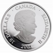 Canada 10 Dollars Year of the Veteran 2005 KM# 757 10 DOLLARS ELIZABETH II ∙ CANADA ∙ 2005 SB coin obverse Canada 10 Dollars Year of the Veteran 2005 KM# 757 10 DOLLARS ELIZABETH II ∙ CANADA ∙ 2005 SB coin obverse