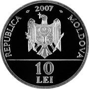 Moldova 10 Lei Common gopher 2007 Proof KM# 38 2007 REPUBLICA MOLDOVA 10 LEI coin obverse Moldova 10 Lei Common gopher 2007 Proof KM# 38 2007 REPUBLICA MOLDOVA 10 LEI coin obverse