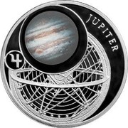 Belarus 10 Roubles Jupiter 2012 KM# 505 JUPITER coin reverse Belarus 10 Roubles Jupiter 2012 KM# 505 JUPITER coin reverse