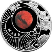 Belarus 10 Roubles Mars 2012 KM# 504 MARS coin reverse Belarus 10 Roubles Mars 2012 KM# 504 MARS coin reverse